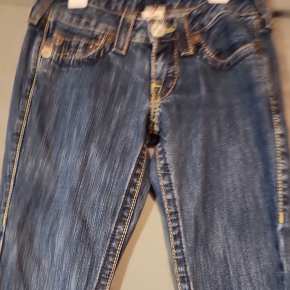 True Religion Women's Classic Blue Boot Cut Jeans - Picture 4 of 7